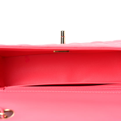 Chanel Lambskin Quilted Mini Rectangular Flap Pink 5 of 9