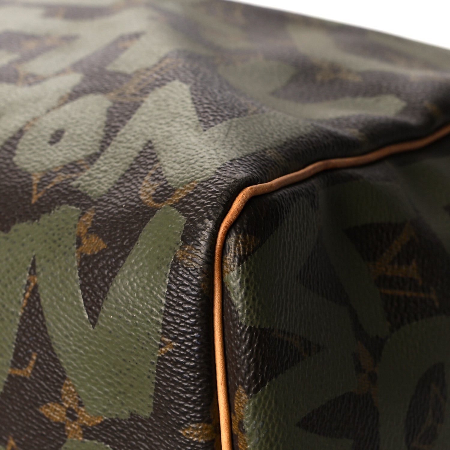 Louis Vuitton Graffiti Keepall 50 Kaki 10 of 18