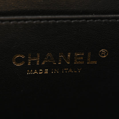 Chanel Caviar Quilted Chain Top Handle Vanity Case White 6 of 14