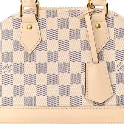 Louis Vuitton Damier Azur Braided Alma BB 8 of 19