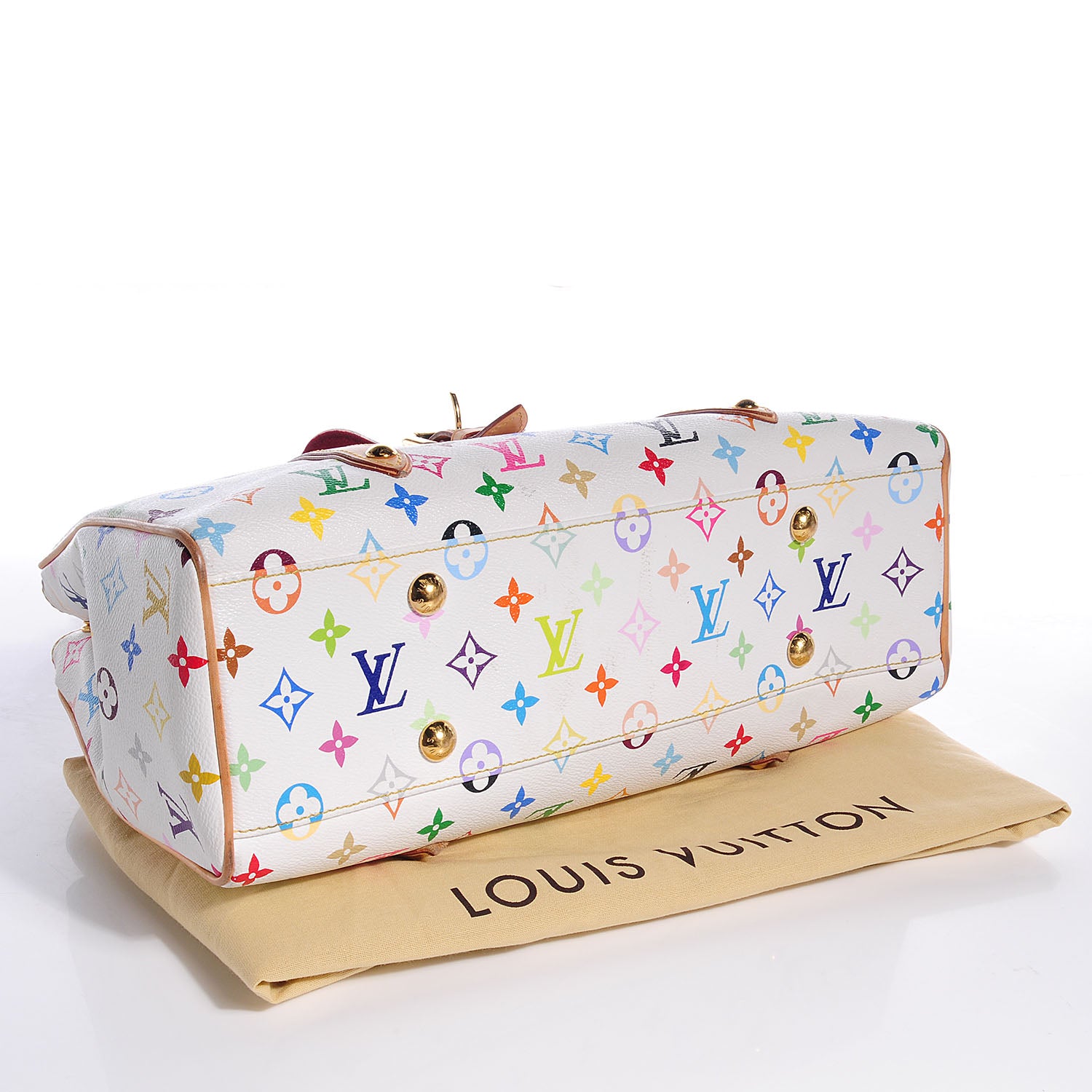 Louis Vuitton Monogram Multicolor Aurelia MM White 4 of 7