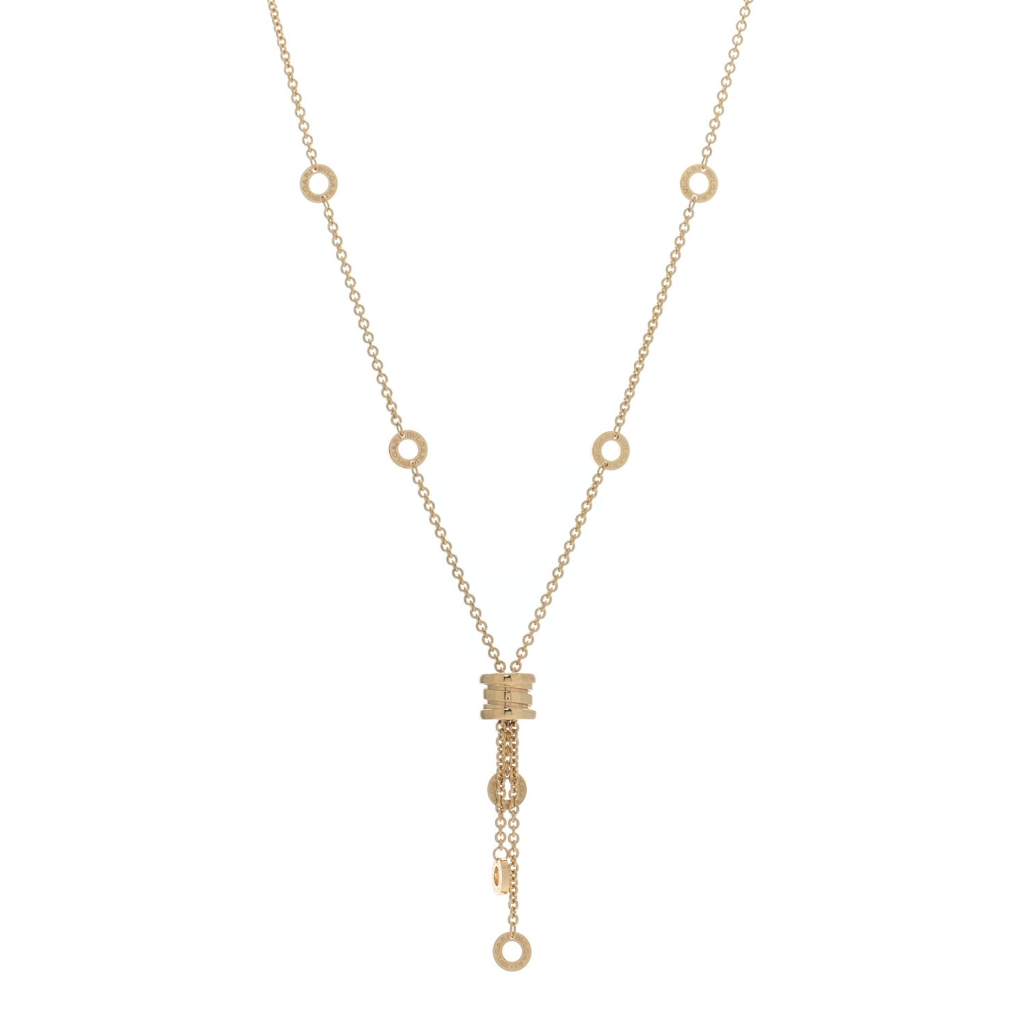18K Yellow Gold B.Zero1 Lavalier Necklace