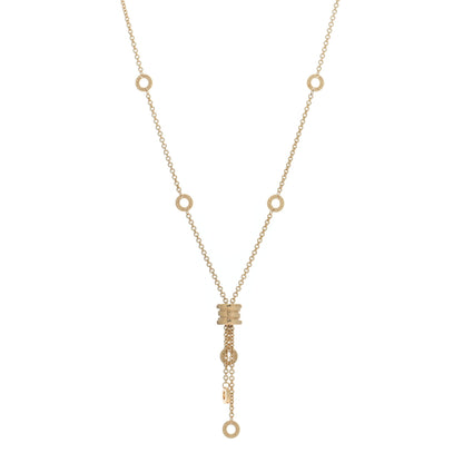 Bulgari 18K Yellow Gold B.Zero1 Lavalier Necklace 1 of 4
