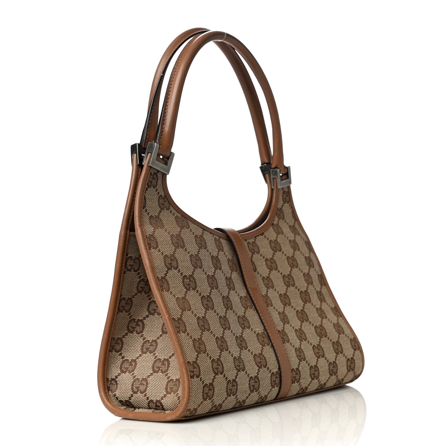 Monogram Small Bardot Bag Brown