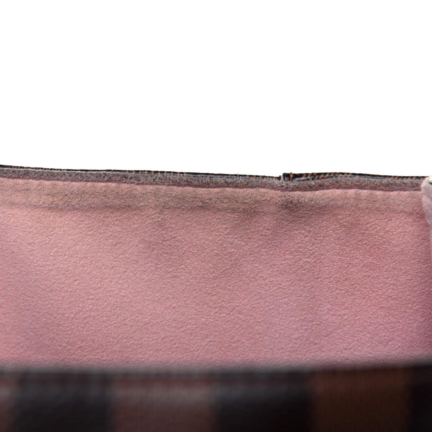 Damier Ebene Caissa Hobo Rose Ballerine
