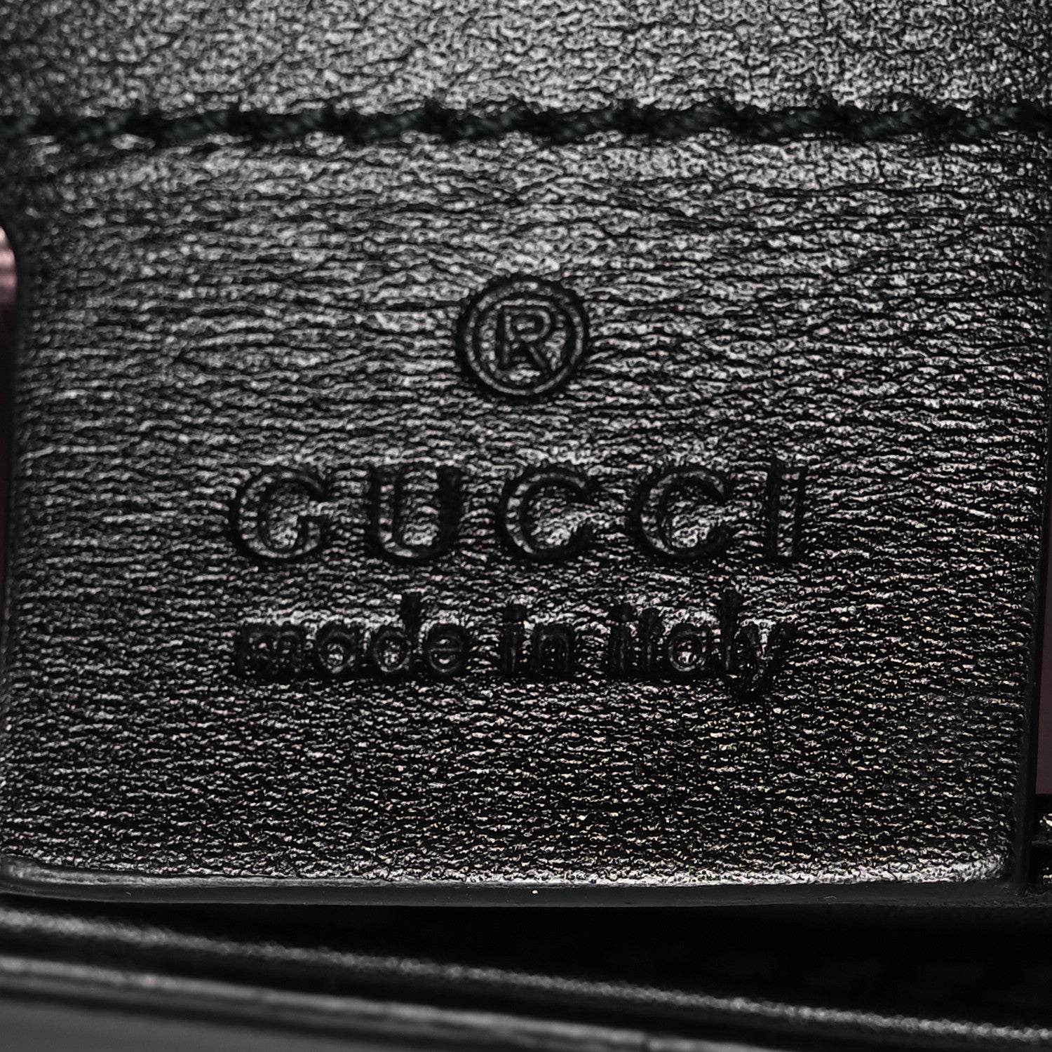 Gucci Vitello Palmellato Lux Small Arli Flap Shoulder Bag Black 8 of 16