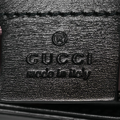 Gucci Vitello Palmellato Lux Small Arli Flap Shoulder Bag Black 8 of 16