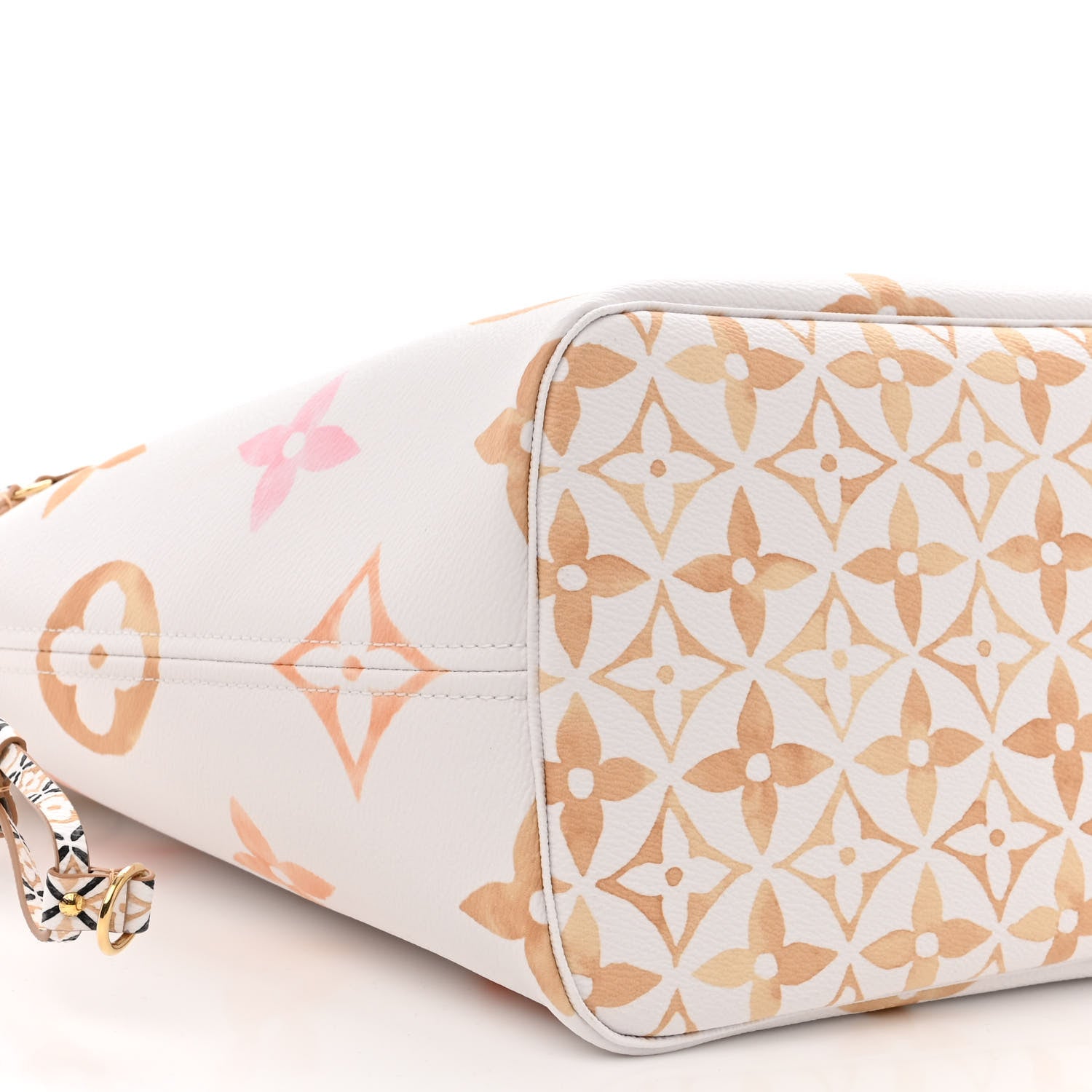 Louis Vuitton Monogram Giant By The Pool 2.0 Neverfull MM Beige 10 of 11