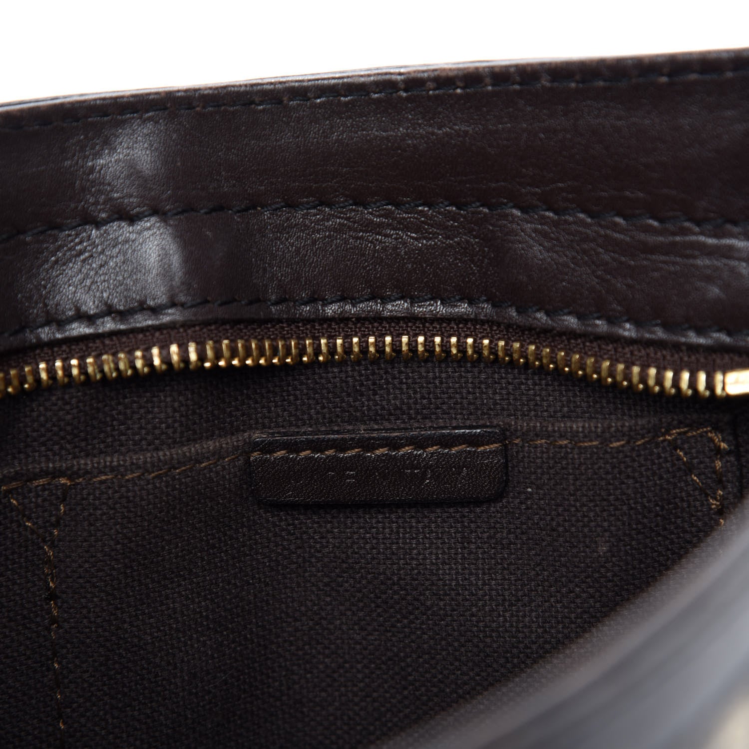 Burberry Haymarket Check Shoulder Bag Chocolate 9 of 11