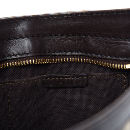 Burberry Haymarket Check Shoulder Bag Chocolate 9 of 11