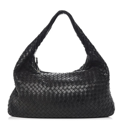 Bottega Veneta Nappa Intrecciato Medium Veneta Hobo Black 1 of 24