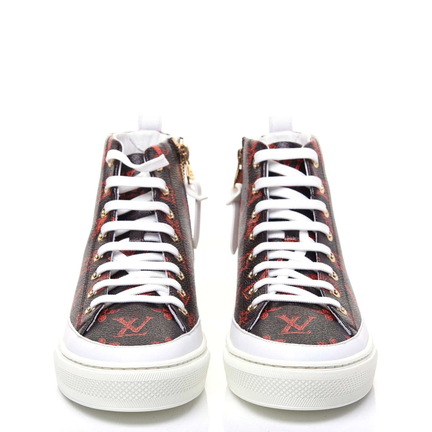 Catogram Stellar Sneaker Boots 37.5 Marron