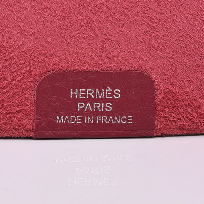 Hermes Togo Ulysse MM Notebook Cover Rubis 6 of 8