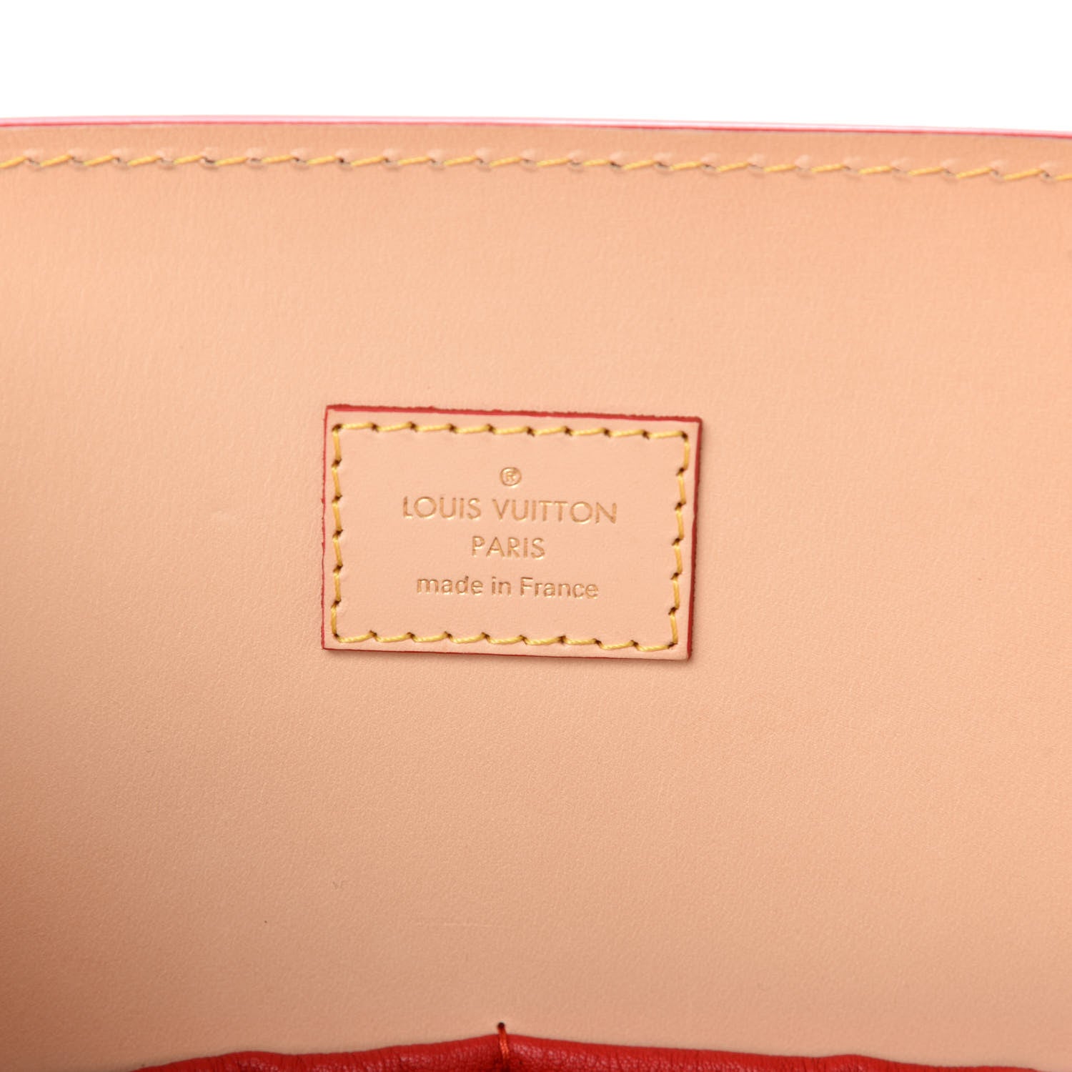 Louis Vuitton Monogram Calf Hair Spikes Iconoclasts Christian Louboutin Tote Red 17 of 18