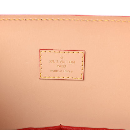 Louis Vuitton Monogram Calf Hair Spikes Iconoclasts Christian Louboutin Tote Red 17 of 18