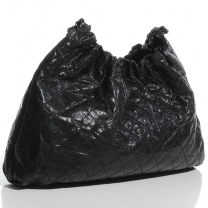 Chanel Caviar Quilted Large Elastic Tote Black 3 of 7
