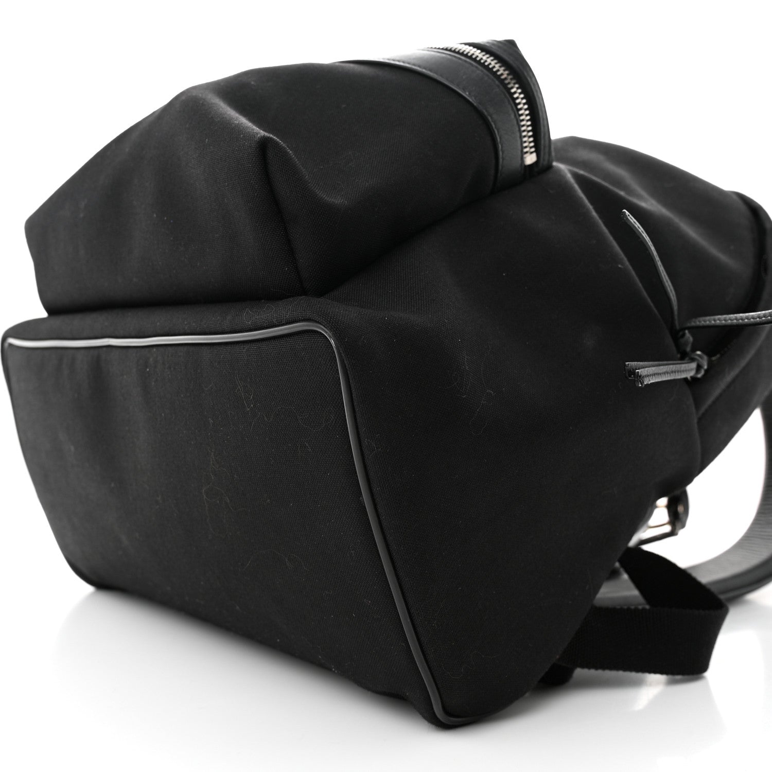 Saint Laurent Canvas Cit-E Backpack Black 9 of 17