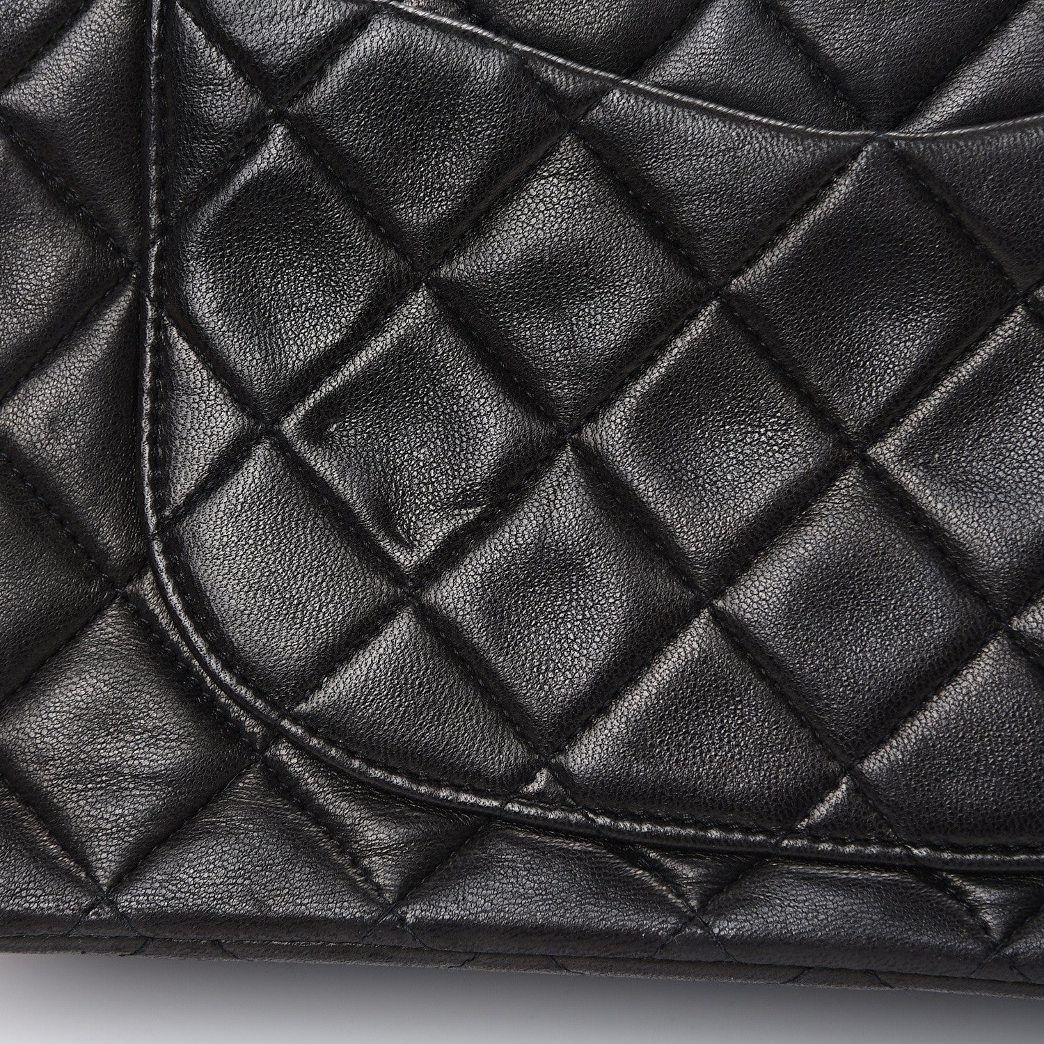 Chanel Lambskin Quilted Small Double Flap Black 19 of 20