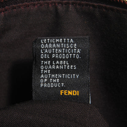 Fendi Zucchino Spalmati Forever Small Crossbody Moro Black 7 of 10