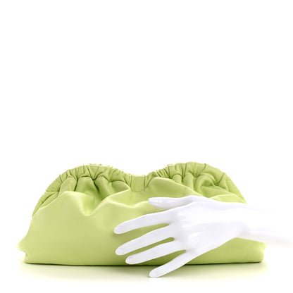 Mansur Gavriel Lambskin Cloud Clutch Mint 2 of 10