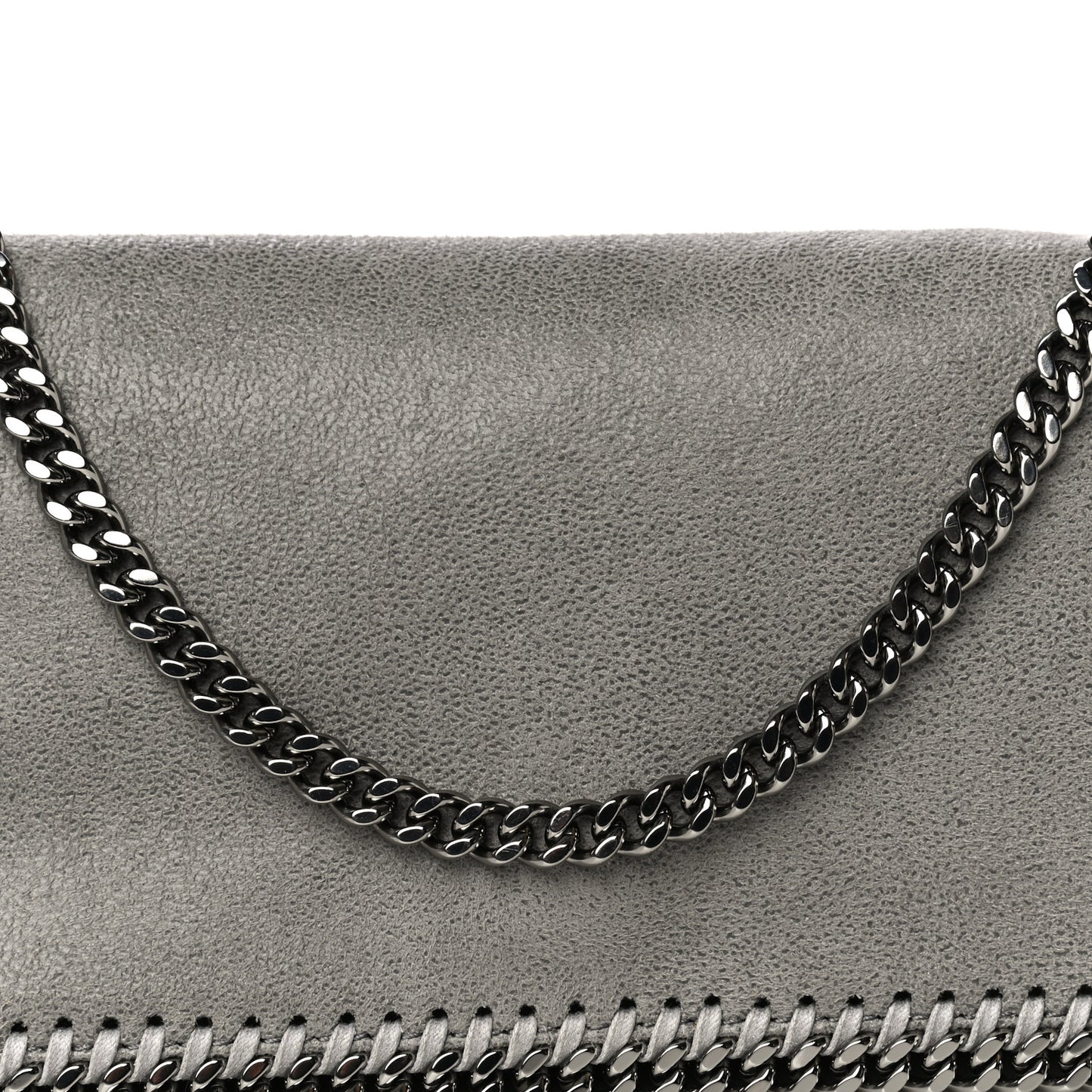 Shaggy Deer Falabella Crossbody Bag Light Grey