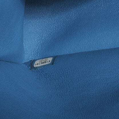 Chanel Iridescent Caviar Jumbo Double Flap Blue 8 of 8