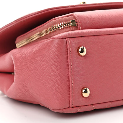 Chanel Caviar Quilted Small Business Affinity Flap Pink 9 of 15