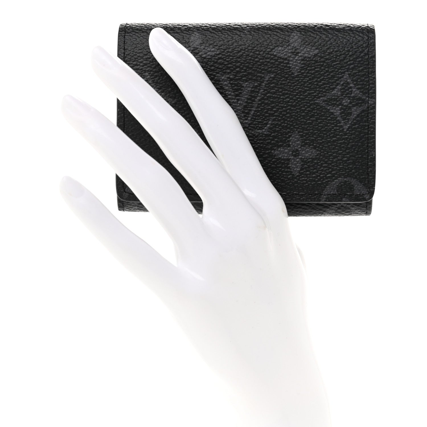 Louis Vuitton Monogram Eclipse Envelope Business Card Holder 2 of 6