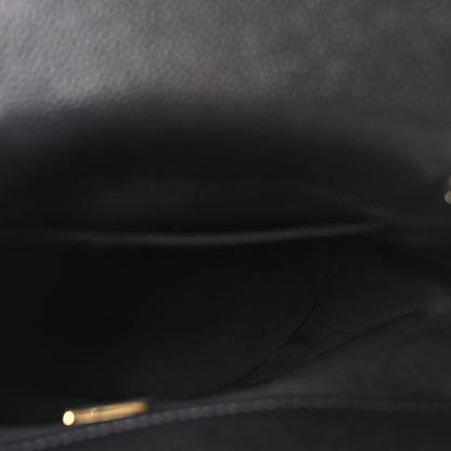 Chanel Shiny Caviar Quilted Small Duma Pockets Drawstring Backpack Black 4 of 10
