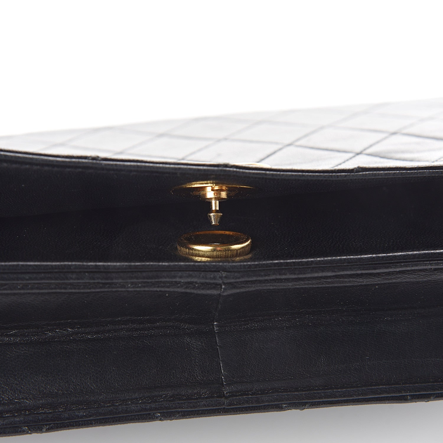 Chanel Lambskin Quilted Small Single Flap Black 9 of 11