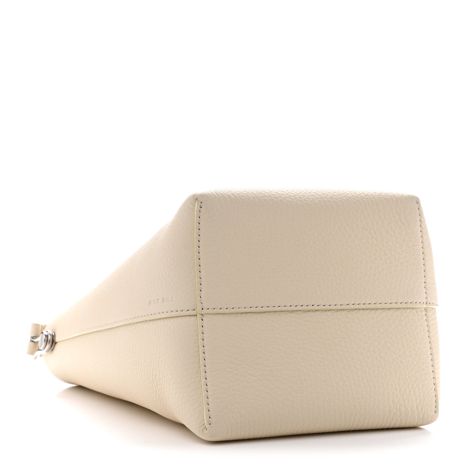 The Row Grained Calfskin Small N/S Hook Tote Ivory 4 of 10