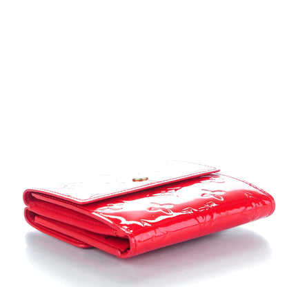 Louis Vuitton Vernis Elise Wallet Rouge 4 of 10
