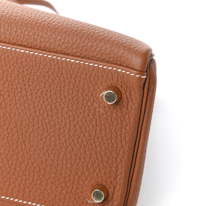 Hermes Togo Kelly Retourne 32 Gold 12 of 13