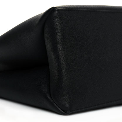 Louis Vuitton Grained Calfskin Lockme Shopper Black 7 of 9