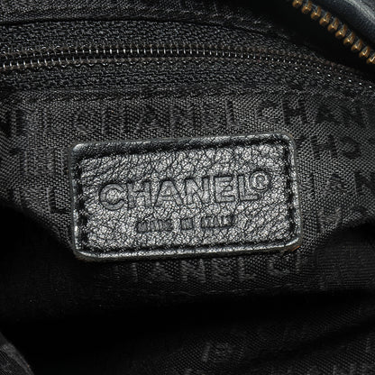 Chanel Lambskin Small Chain Hobo Black 5 of 7