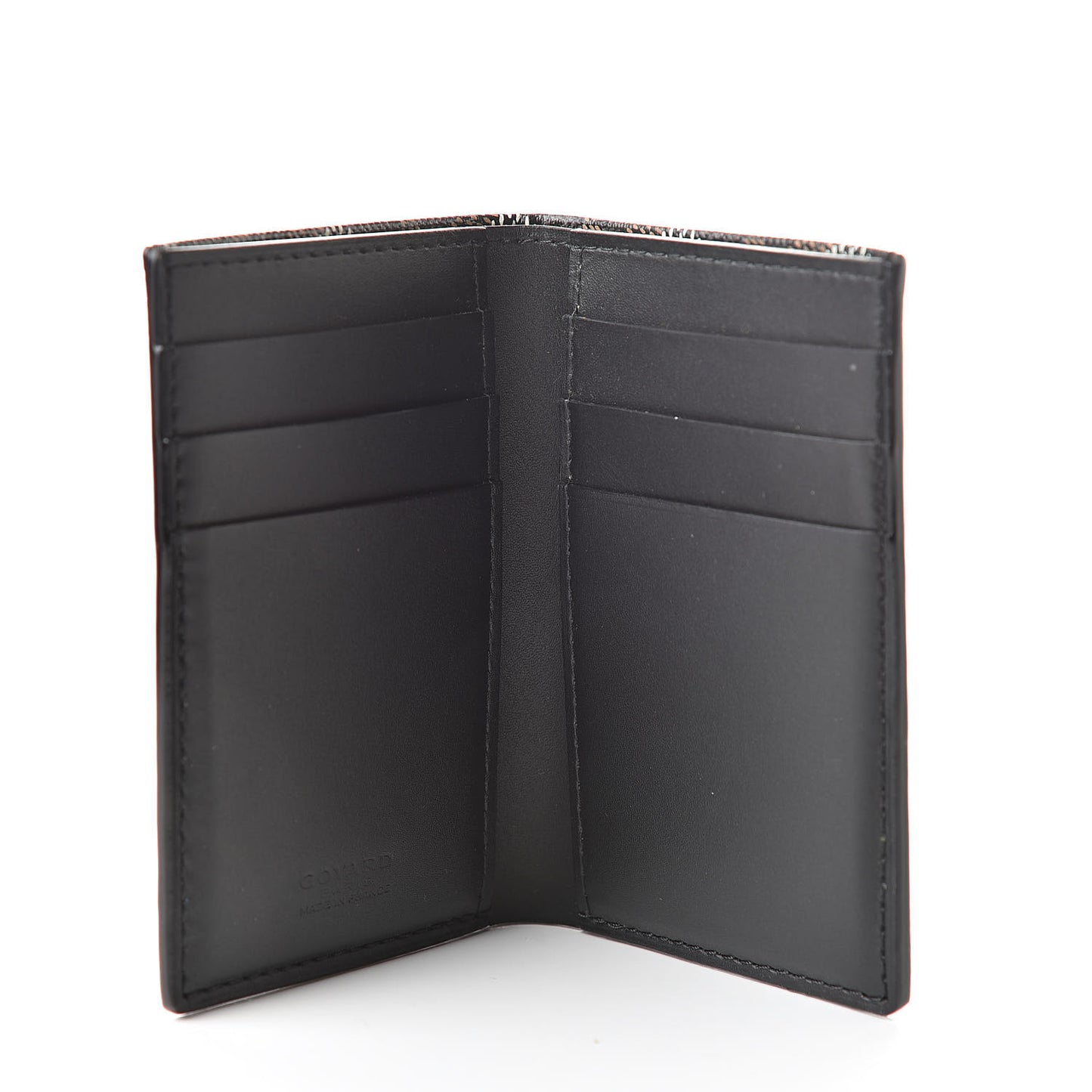 Goyardine Saint Pierre Card Holder Black
