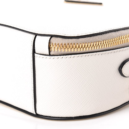 Prada Saffiano Lux Odette Crossbody Bianco 11 of 11