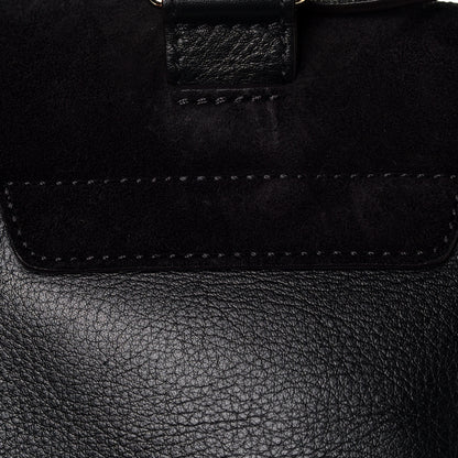 Chloe Suede Calfskin Mini Faye Backpack Black 9 of 9