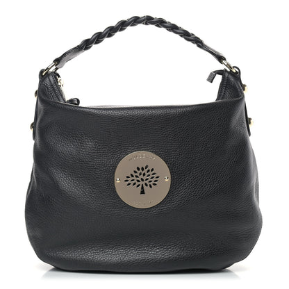 Mulberry Soft Spongy Calfskin Medium Daria Hobo Black 1 of 9