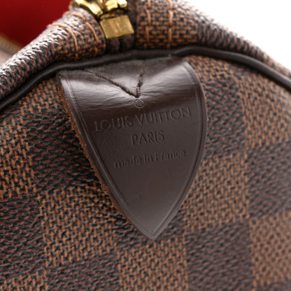 Louis Vuitton Damier Ebene Speedy 30 6 of 12