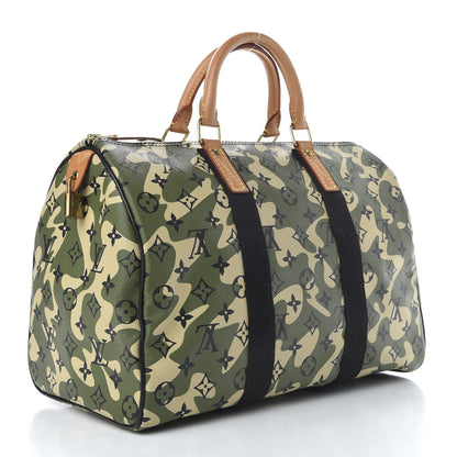 Louis Vuitton Monogramouflage Speedy 35 3 of 13
