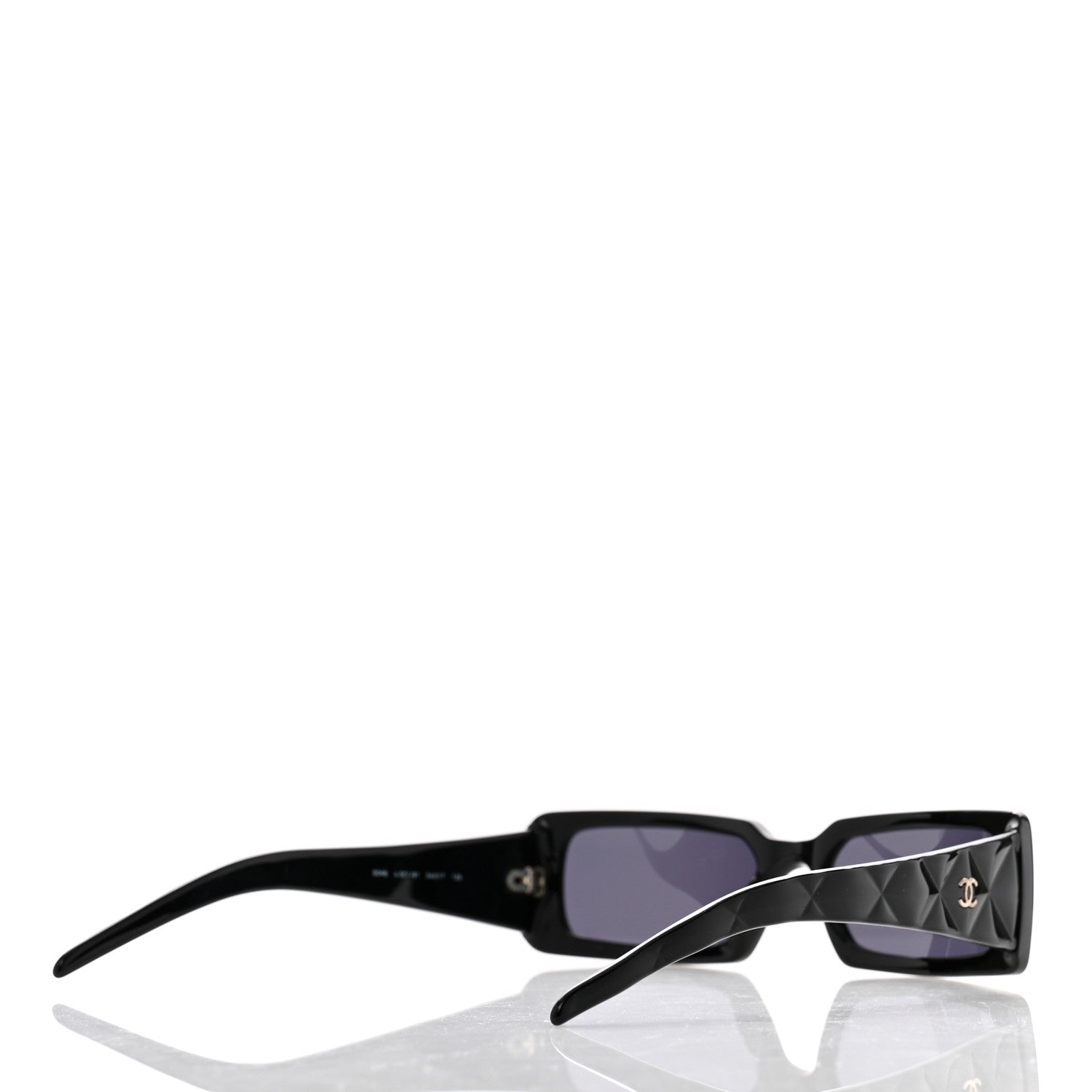 Chanel Quilted Sunglasses 5046 Black 4 of 6