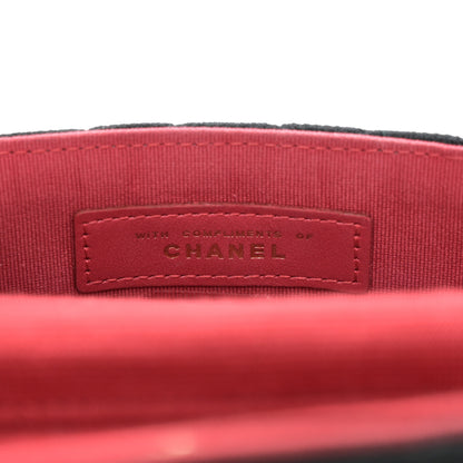 Chanel Jersey Quilted Micro Mini Flap Black 7 of 11