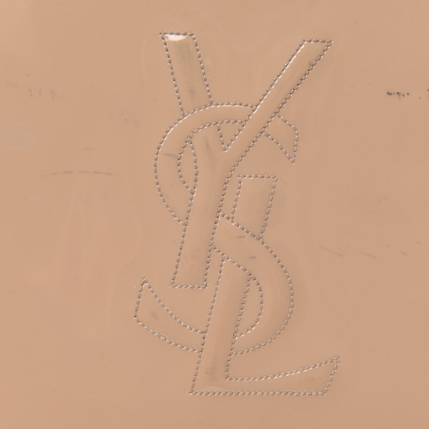 Patent Calfskin Monogram Large Belle De Jour Clutch Chair