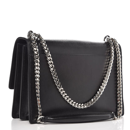 Saint Laurent Calfskin Large Monogram Sunset Black 4 of 8