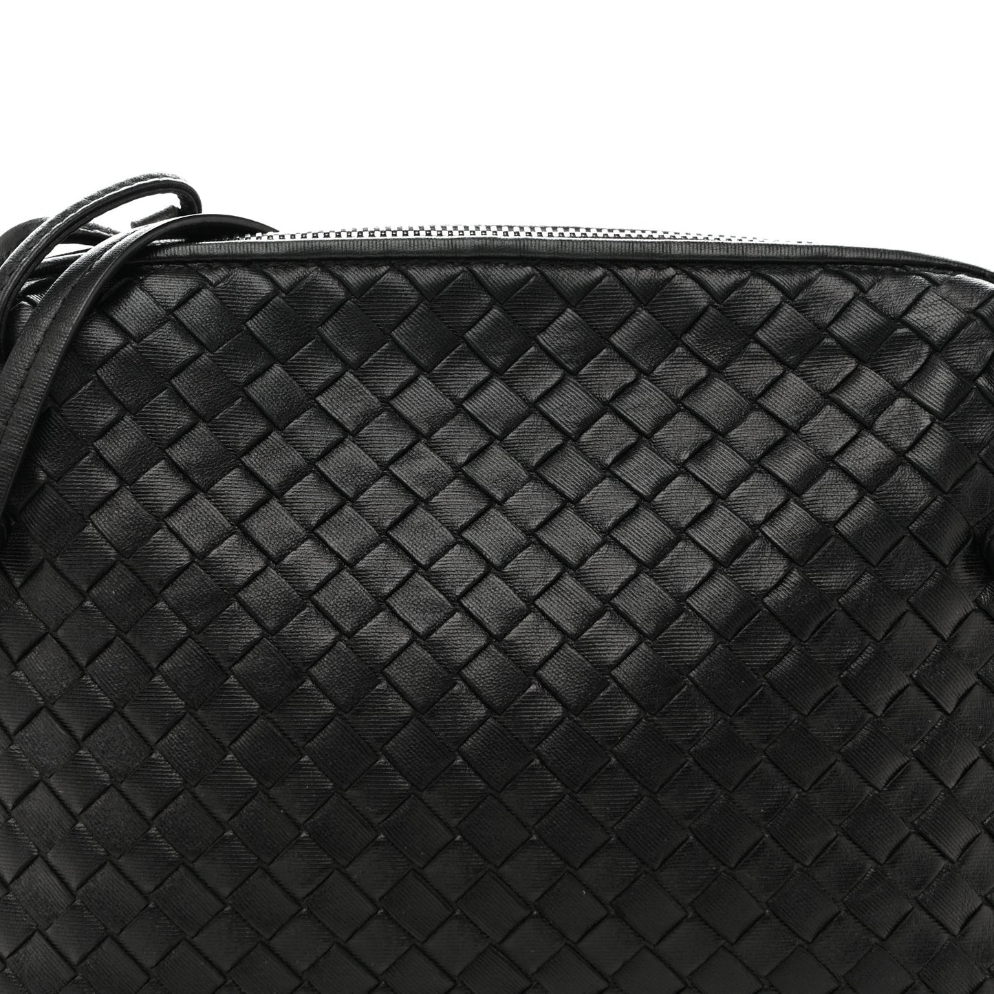 Nappa Intrecciato Nodini Bag Black