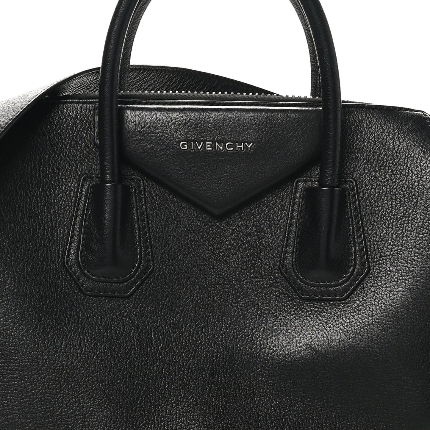Sugar Goatskin Medium Antigona Black