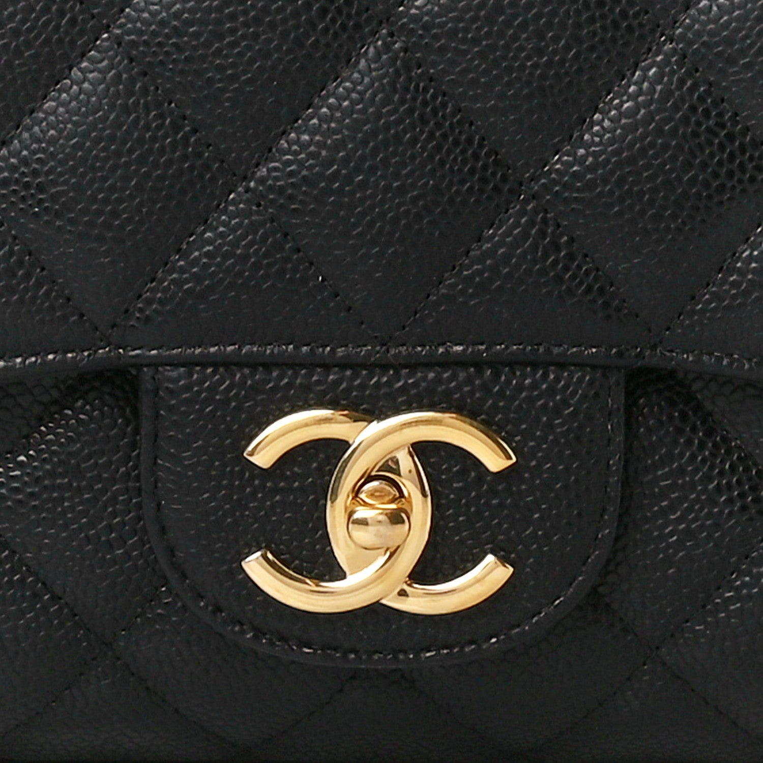 Chanel Caviar Quilted Maxi Double Flap Black 8 of 10