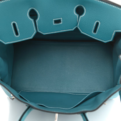 Hermes Togo Birkin 35 Blue Jean 5 of 16