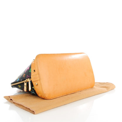 Louis Vuitton Monogram Multicolor Alma Black 4 of 11